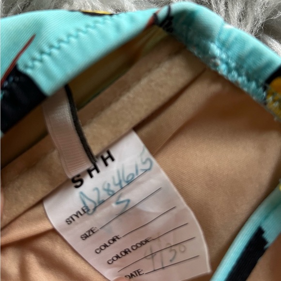 Small 🌴 JCREW sample bikini - turquoise toucans - Picture 6 of 7